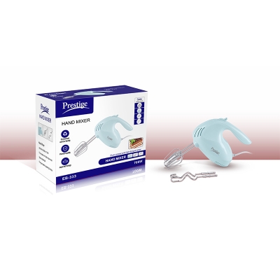 Picture of Prestige Ergonomic Luxury design Multi-Functional Electric Egg beater For Cream Whipping Stirring Mixing in Household Light blue