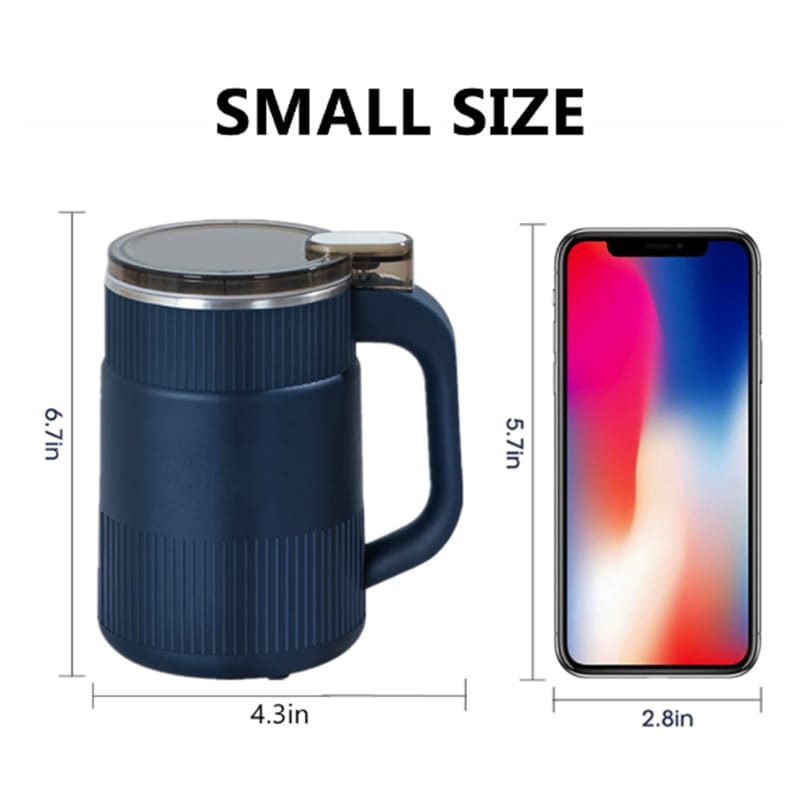 Picture of Coffee Grinders Mills Grinder Household Small Powder Machine Ultra-fine Grinder Electric Grain Crushing Kitchen Tools Blue