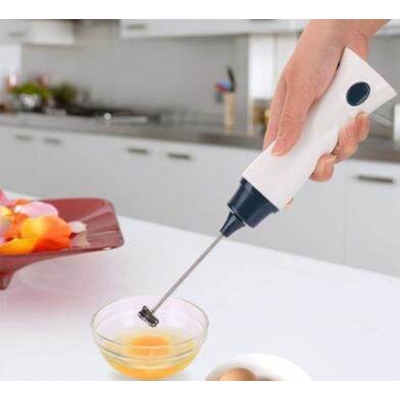 Picture of Rechargeable Coffee Mixer with protection cover White