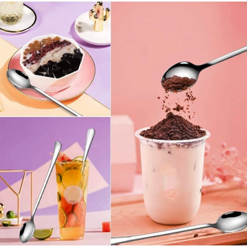 Picture of High Quality Pickle / Ice cream spoon one piece (length 23.5 centimeter) Silver