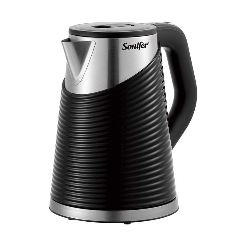 Picture of Sonifer SF-2122 Wholesale Kitchen Appliances 1500w White Black Big Capacity 1.8 Liter Stainless Steel Inner Water Kettle 