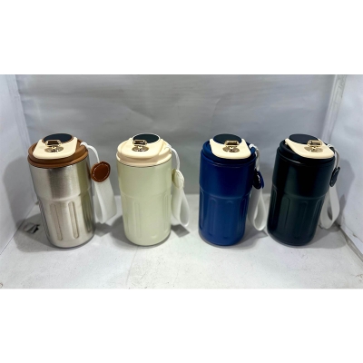 Picture of New Creative Thermos Smart Temperature Display Stainless Steel Vacuum Flask Intelligent with LED temperature Touch Coffee Mug 