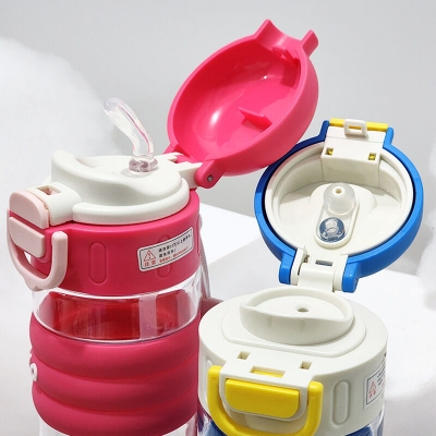 Picture of Premium Grade Latest model new unique design Unbreakable Water Bottle 650ml with straw BPA Free, Leak-Proof Water Bottle Ideal for Office, Sports, School, Gym - Polycarbonate & Polypropylene 