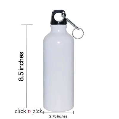 Picture of 750ml Blank Solid Plain body Aluminum Water Bottle 