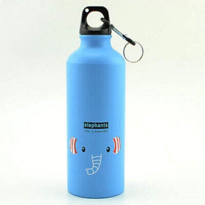 Picture of 750ml Cartoon Design Colored Aluminum Water Bottle 