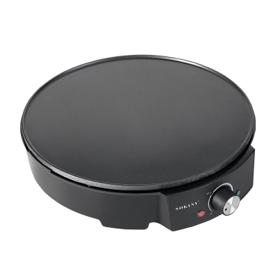 Picture of 2024 Sokany1002 Temperature Controlled Flat Plate Electric Pancake Pot Casting Pancake Machine Black