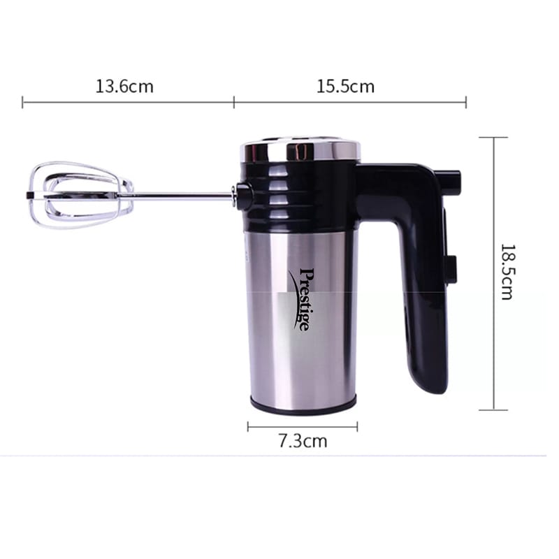 Picture of Comfortable grip Round Shape Electric Egg Beater, Baking Tools, Cake Beater, Handheld Egg Beater Fast Sleek 800 watts Multi-Functional Electric Egg beater Modern Lifestyle Matte Black