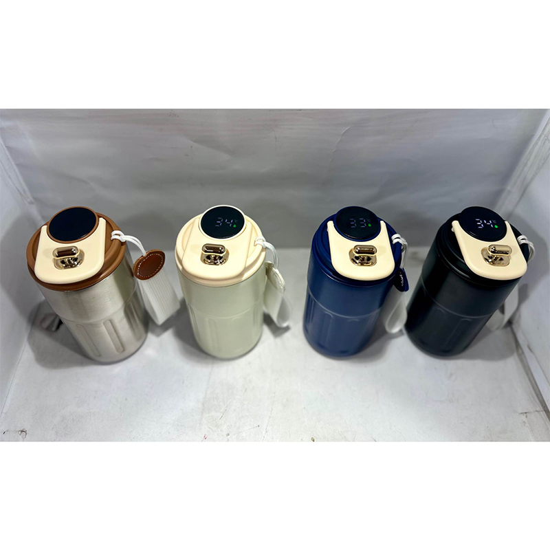 Picture of New Creative Thermos Smart Temperature Display Stainless Steel Vacuum Flask Intelligent with LED temperature Touch Coffee Mug 