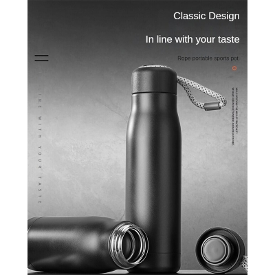 Picture of Double Wall 550ml Thermos, Vacuum Insulated Stainless Steel Water Bottle 