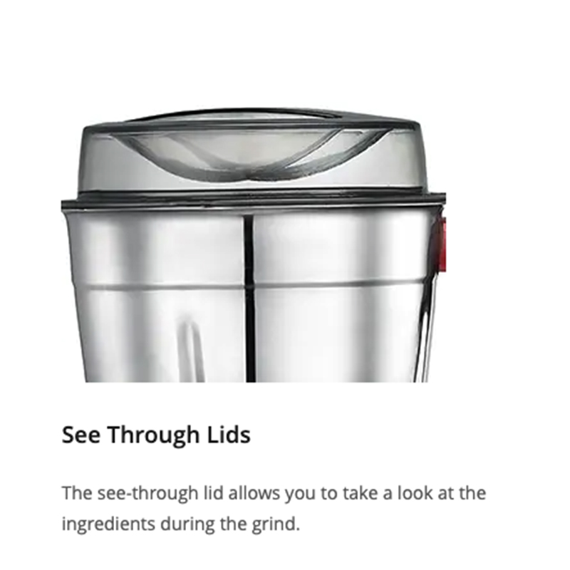 Picture of Prestige Stylo 750 V2 Juicer Mixer Grinder (3 Jars, Red)