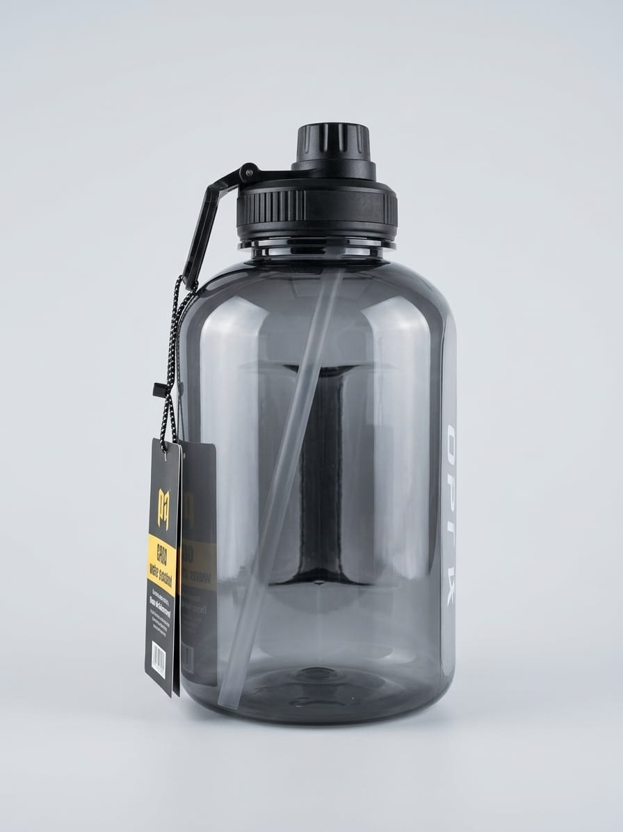 Picture of ProX Large Capacity High Quality Plastic Water Bottle ( black )