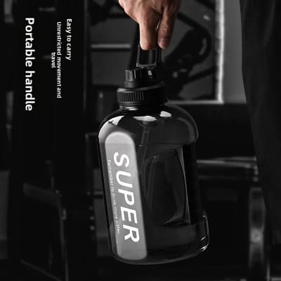 Picture of ProX Large Capacity High Quality Plastic Water Bottle ( black )
