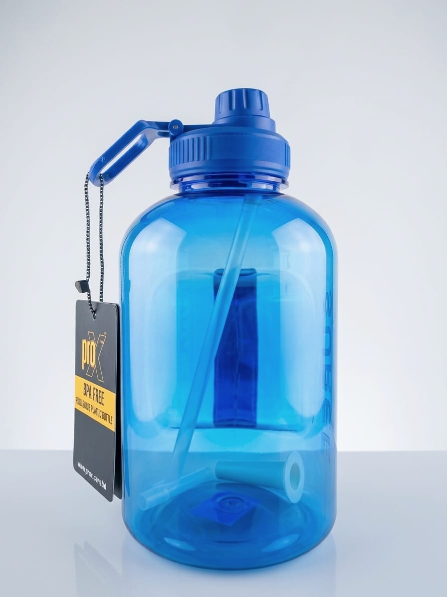 Picture of ProX Large Capacity High Quality Plastic Water Bottle ( blue )