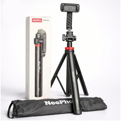 Picture of NeePho NP-Z1 Live Broadcast Tripod Selfie Stick & Phone Mount (6.8ft)