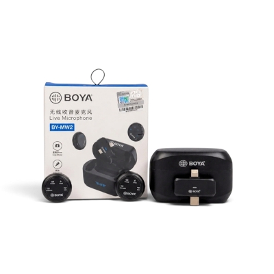 Picture of BOYA MW2 Wireless Microphone For Type-C & iPhone