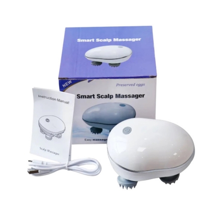 Picture of Scalp Head Hair Massager Electric Health Care Antistress Relax Body Massager