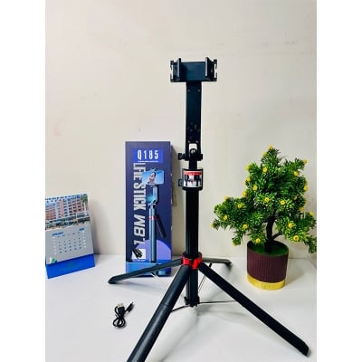 Picture of Q185 Auto Face Tracking Tripod Selfie Stick with Wireless Remote Control Smart Auto AI Tracking Stabilizer Gimbal (5.8ft)