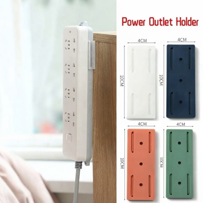Picture of (5pcs) Socket Holder Plug Fixer Wall-mounted Holder