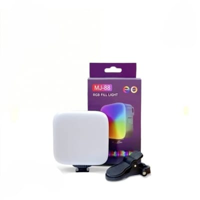 Picture of MJ-88 RGB Clip Fill Light mini LED video Live Photography Lighting