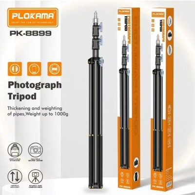 Picture of Plokama PK-8899 black photography tripod