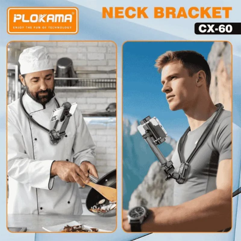Picture of Plokama CX-60 Neck Bracket for Sports Camera and Smartphone