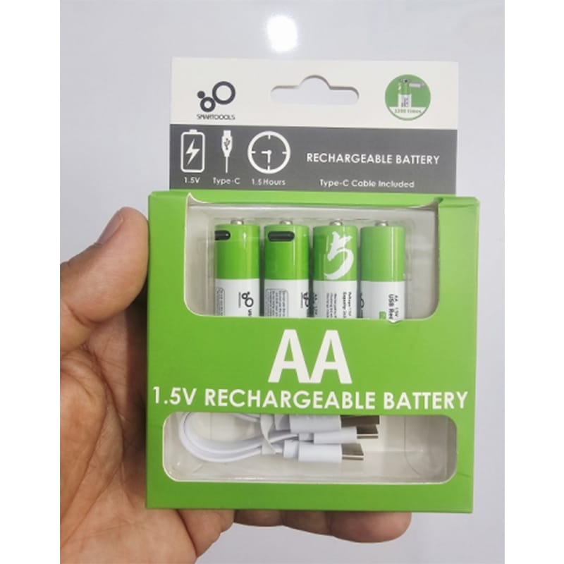 Picture of AA 1.5V Rechargeable Battery (4Pcs Set)