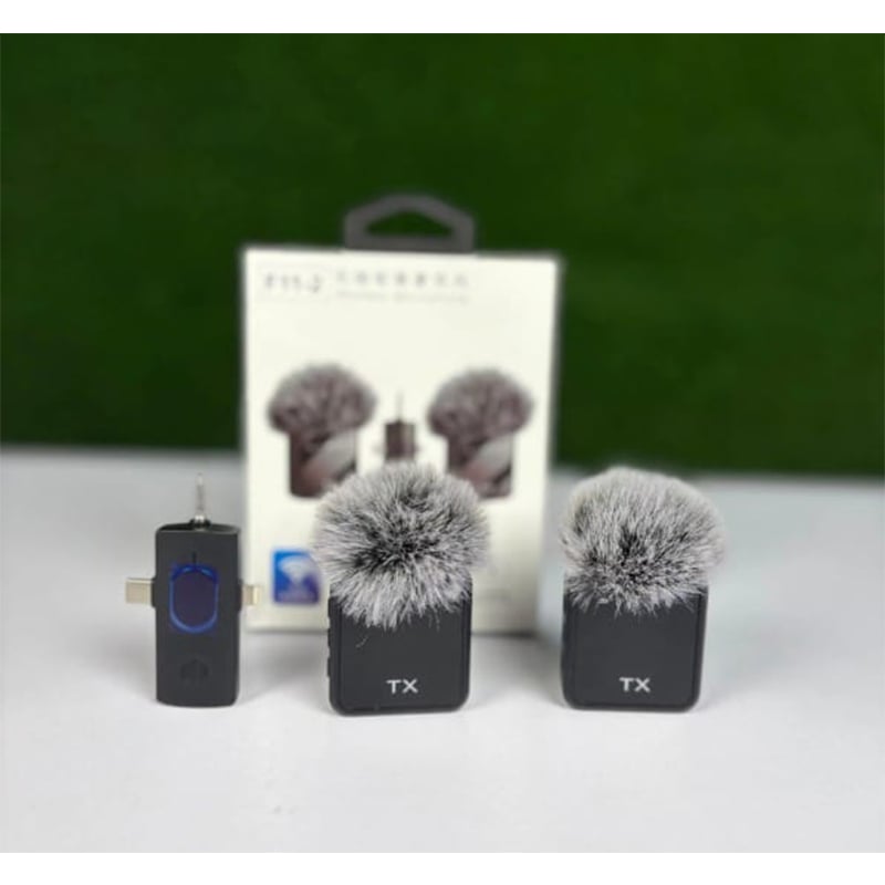 Picture of F11-2 Wireless Microphone For IPhone , Android and Camera Support
