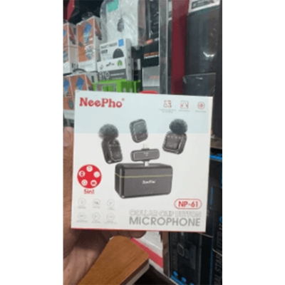 Picture of Neepho NP-61 Wireless Microphone For Type-C, iPhone & Camera