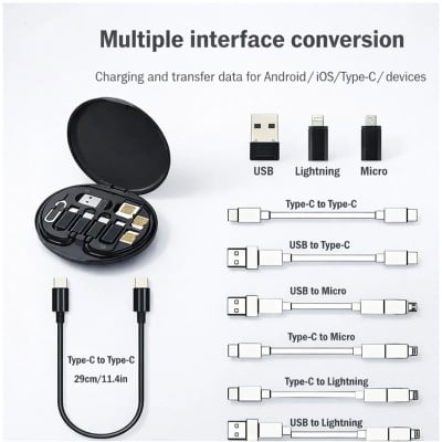 Picture of 5-in-1 Charging Data Cable Storage Box