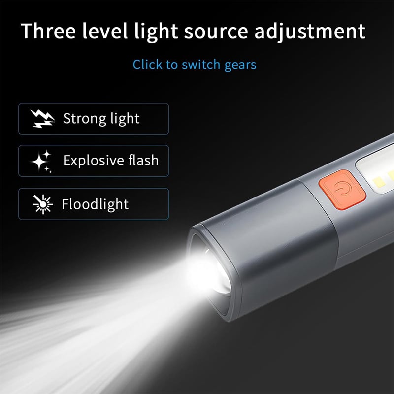 Picture of CHN81002 Zoomable Handheld LED Flashlight