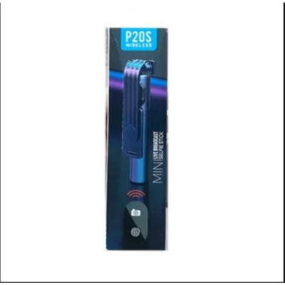 Picture of P20S Foldable Mini Tripod With Fill Light And Bluetooth Remote - Black
