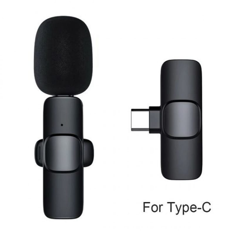 Picture of K8 Professional Type C Wireless Microphone - Black