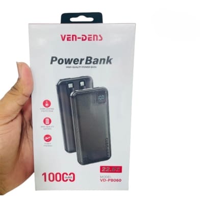 Picture of Ven-Dens VD-PB060 22.5W 10000mAh Power Bank