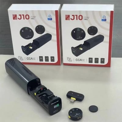 Picture of J10 Wireless Lavalier Microphone – Mini AI Noise Reduction