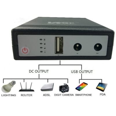 Picture of WGP Wonderful Mini UPS 10400mAh 5V/9V/12V Output