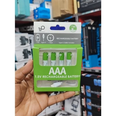 Picture of AAA 1.5V Rechargeable Battery (4Pcs Set)