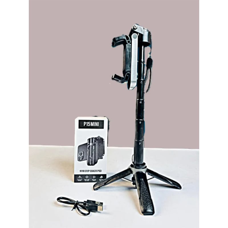 Picture of P15 Mini Selfie Stick Tripod Stand with  Remote for Multifunctional