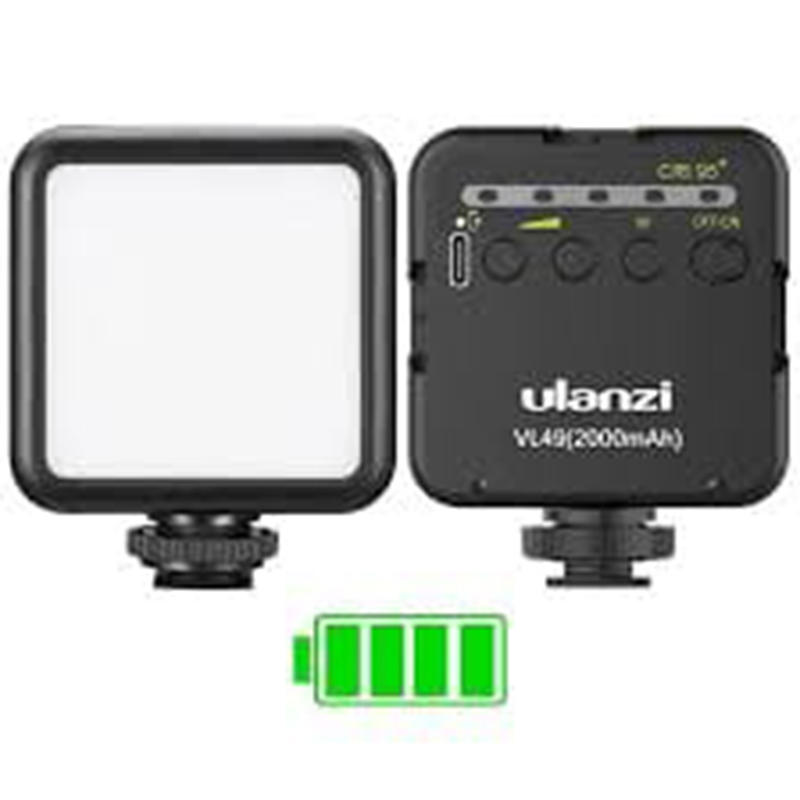 Picture of Ulanzi VL49 RGB Rechargeable Mini LED Video Light - Black