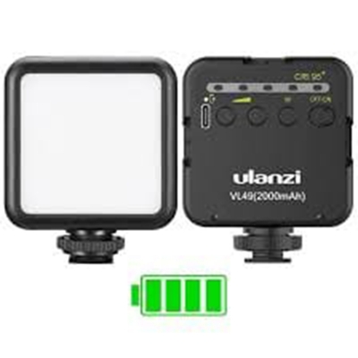 Picture of Ulanzi VL49 RGB Rechargeable Mini LED Video Light - Black