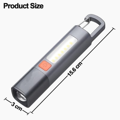 Picture of CHN81002 Zoomable Handheld LED Flashlight