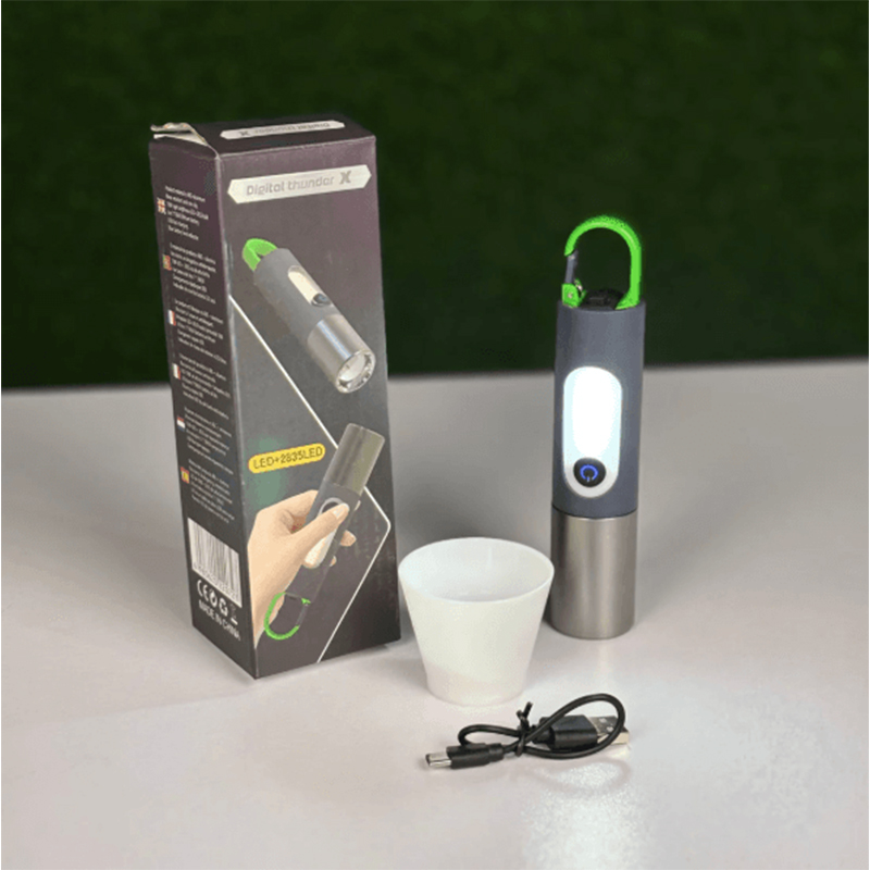 Picture of Digital Thunder Torch Light with LED Flash - XST-836