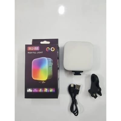 Picture of MJ-88 RGB Clip Fill Light mini LED video Live Photography Lighting