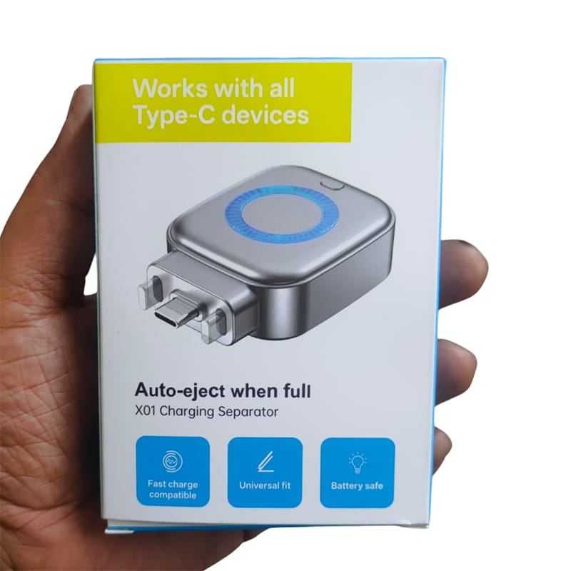 Picture of Smart Auto Charging Separator Auto-Eject Adapter For -Type-C