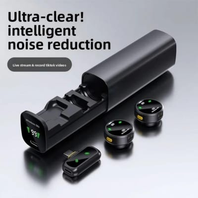 Picture of J10 Wireless Lavalier Microphone – Mini AI Noise Reduction