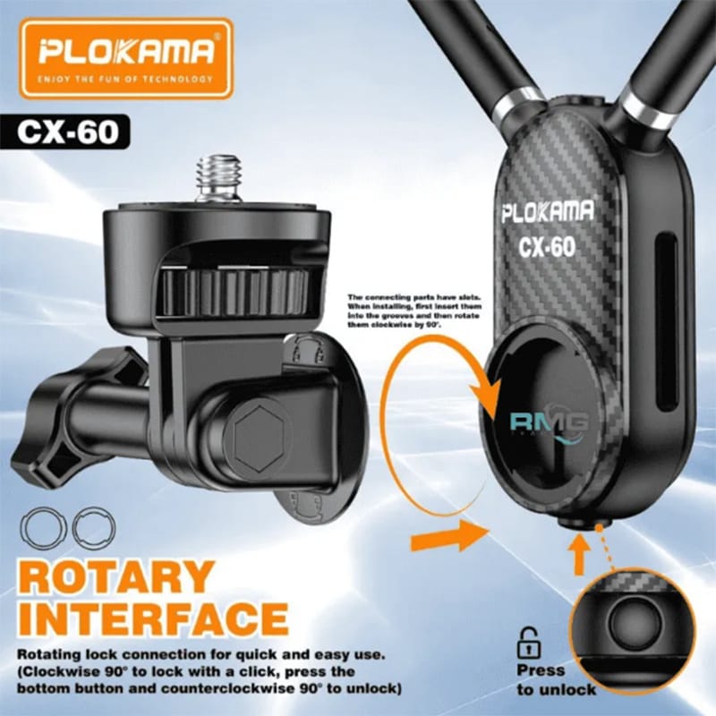 Picture of Plokama CX-60 Neck Bracket for Sports Camera and Smartphone