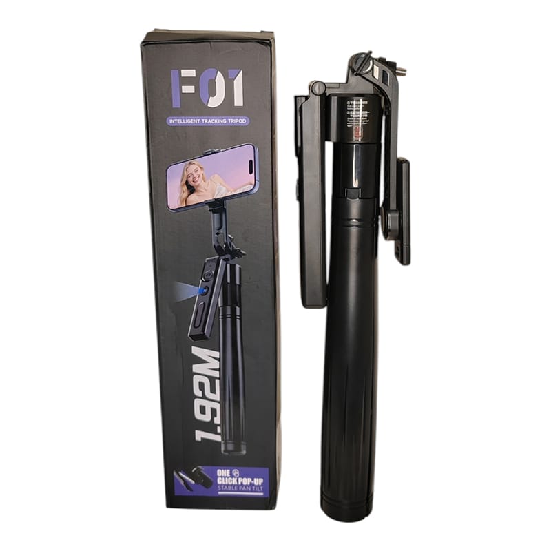 Picture of F01 AI Face Tracking Selfie Stick & Tripod Stand ( 6.2ft)
