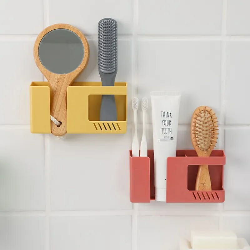 Picture of (3pc) Wall Mounted 2-in-1 Mobile Phone Charging and Multipurpose Storage Holder
