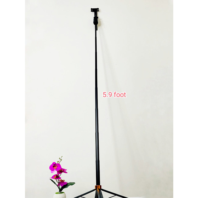 Picture of Q13 Selfie Stick Tripod with Wireless Remote Control Smart Auto AI Tracking Stabilizer Gimbal (5.9ft)