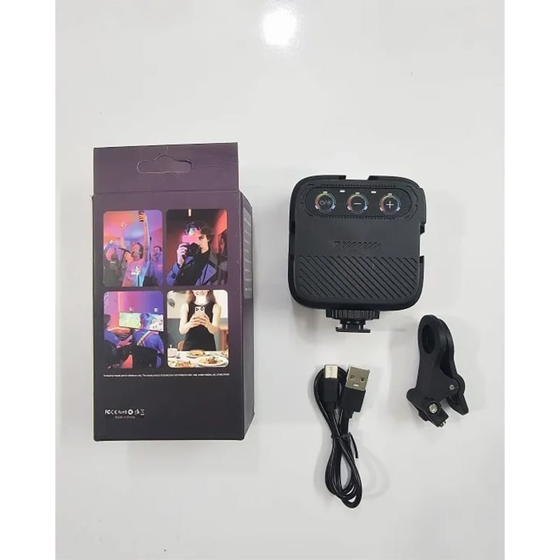 Picture of MJ-88 RGB Clip Fill Light mini LED video Live Photography Lighting