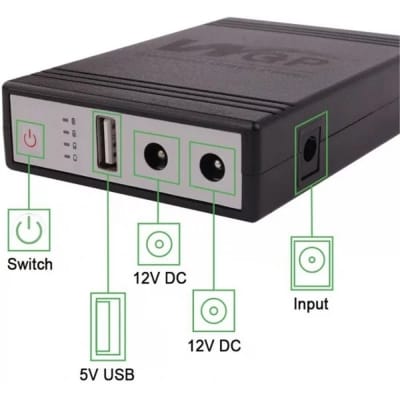 Picture of WGP Wonderful Mini UPS 10400mAh 5V/9V/12V Output